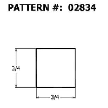 Alexandria Moulding Square Hardwood Dowel 3/4 in. D X 36 in. L 1 pk Red