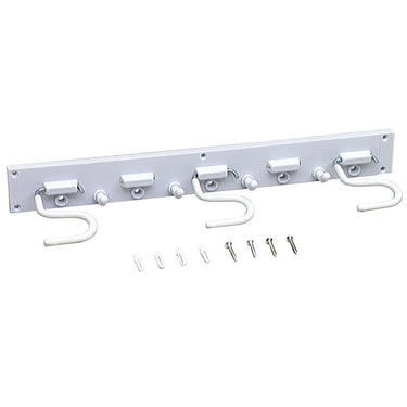 Crawford 16 in. L White Steel Adjustable Storage Organizer Rack 12 lb. cap. 1 pk