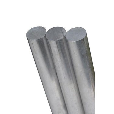 K&S 7/16 in. D X 12 in. L Stainless Steel Unthreaded Rod