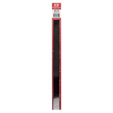 K&S 12 in. L X 3/4 in. W Stainless Steel Strip