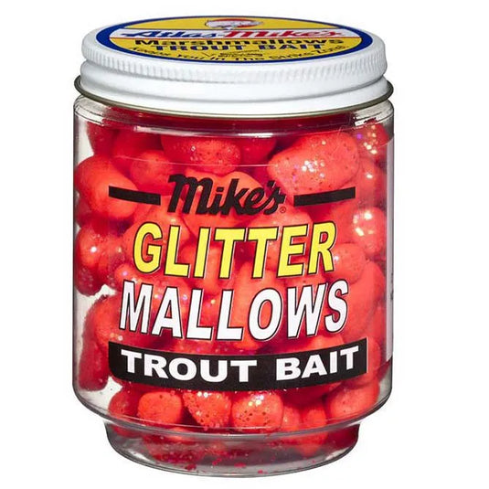 Mike’s Glitter Glo Mallows – Red/Anise