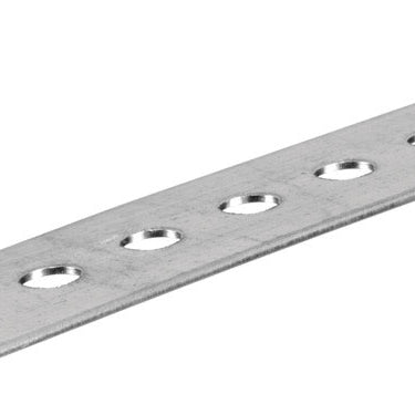 SteelWorks 0.07 in. X 1.38 in. W X 60 in. L Steel Slotted Flat Bar