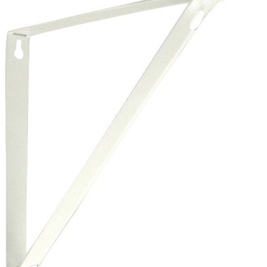 Knape & Vogt Closet Pro White Steel Bracket N/A Ga. 10.25 in. L 250 lb