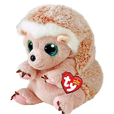 TY Beanie Baby (Beanie Bellies) - BUMPER the Tan Hedgehog Belly
