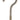 Hampton Small Stainless Steel 4.3 in. L Ceiling Hook 100 lb 1 pk