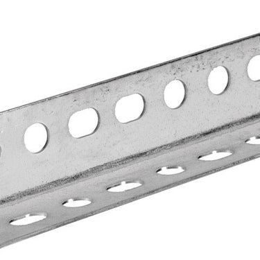 SteelWorks 0.048 in. X 1-1/4 in. W X 48 in. L Zinc Plated Steel Slotted Angle