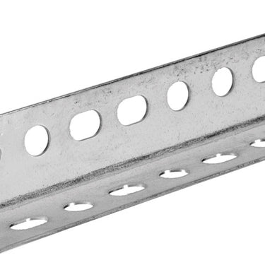 SteelWorks 0.048 in. X 1-1/4 in. W X 60 in. L Zinc Plated Steel Slotted Angle