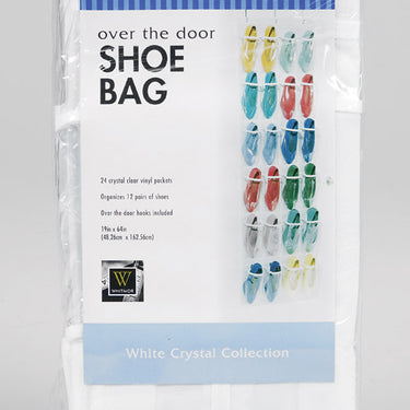 Whitmor 19 in. H X 1/4 in. W X 64 in. L Vinyl Shoe Bag