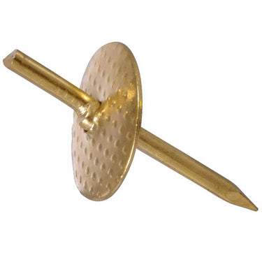 HILLMAN Brass-Plated One Piece Quick Hanger 10 lb 1 pk