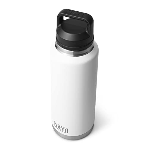 Load image into Gallery viewer, YETI Rambler 46 Oz White BPA Free Bottle with Chug Cap
