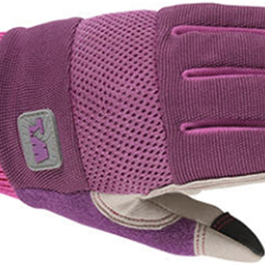 Wells Lamont Small Women Mesh Palm Patch Case Garden Gloves Pink - Pack of 3