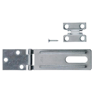 Ace Zinc 4-1/2 in. L Fixed Staple Safety Hasp 1 pk