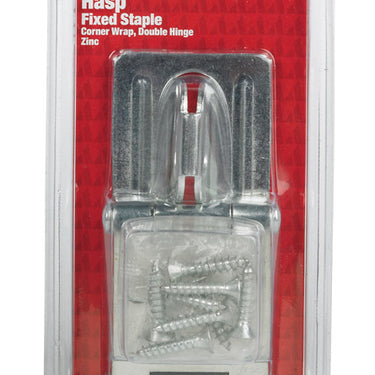 Ace Zinc 3-1/4 in. L Double Hinge Safety Hasp 1 pk
