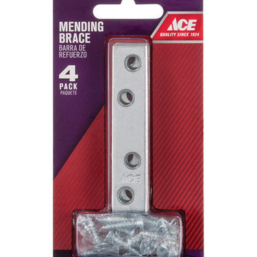 Ace 3 in. H X 0.625 in. W X .87 in. L Zinc Mending Brace