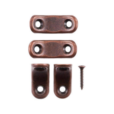 Ace 1 in. H X 2.75 in. W X 1 in. D Zinc Inside Chair Brace