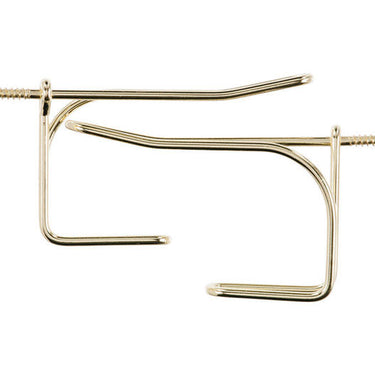 Ace 3-1/4 in. L Bright Brass Gold Brass Medium Coat and Hat Garment Hook 35 lb. per Hook lb. cap. 2