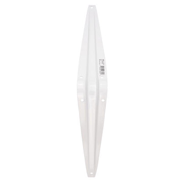 Hampton White Steel Shelf Support 18 Ga. 8 in. L 100 lb