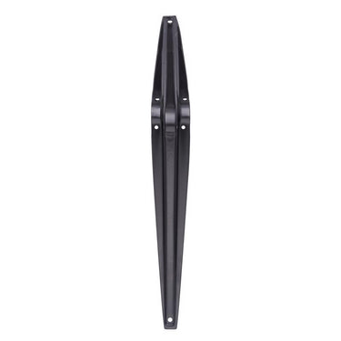 Hampton Black Steel Shelf Support 18 Ga. 8X10 in. L 100 lb