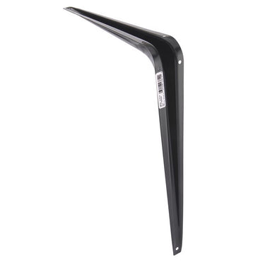 Hampton Black Steel Shelf Support 18 Ga. 10 in. L 100 lb
