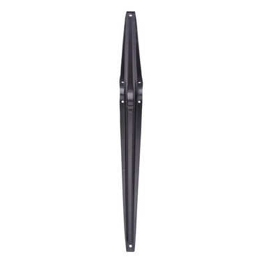 Hampton Black Steel Shelf Support 18 Ga. 10 in. L 100 lb