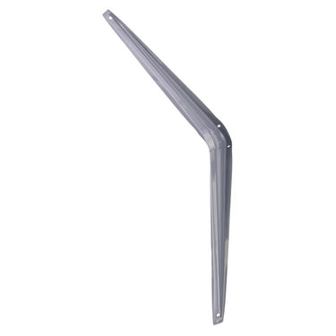 Hampton Gray Steel Shelf Support 18 Ga. 12 in. L 100 lb