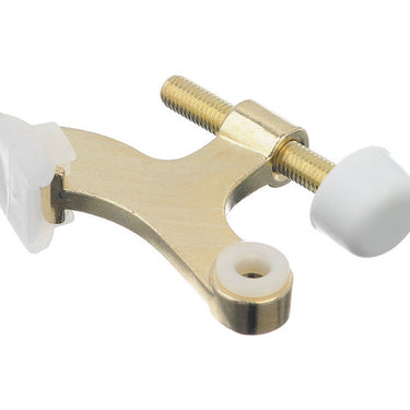Ace Metal Bright Gold Hinge Pin Door Stop Mounts to door 0 in.