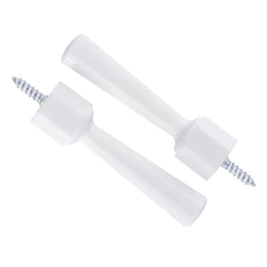 Ace 3-1/4 in. W Plastic White Flexible Door Stop Mounts to door and wall . in.
