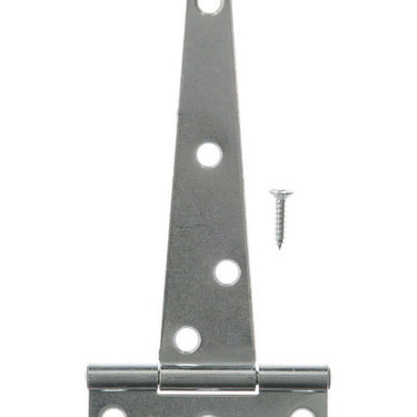 Ace 5 in. L Zinc-Plated Light Duty T Hinge 2 pk