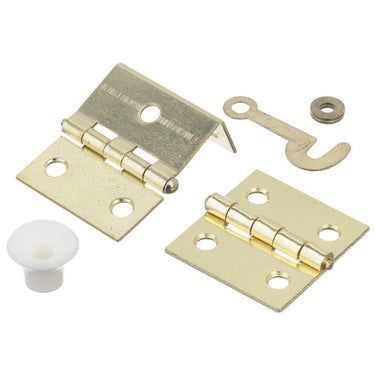 Ace 1.5 in. L Bright Brass Shutter Hinge 2 pk