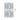 Ace 2.75 in. W X 2 in. L Zinc Plated Silver Zinc Narrow Hinge 2 pk