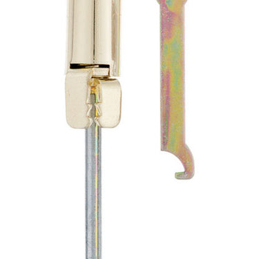 Ace Brass-Plated Steel Adjustable Hinge Pin Door Closer