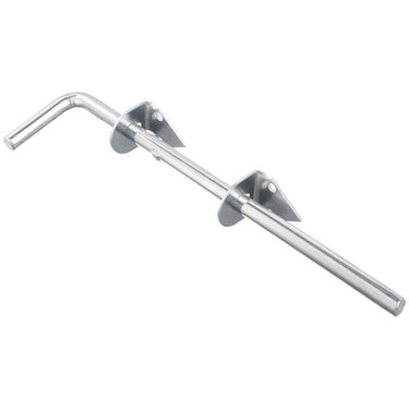 Ace 12 in. L Metallic Zinc Cane Bolt 1 pk