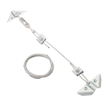 Ace 7.5 in. L Silver Steel Anti-Sag Gate Kit 1 pk