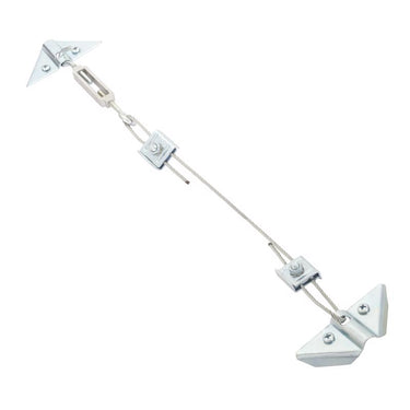 Ace 7.5 in. L Silver Steel Anti-Sag Gate Kit 1 pk