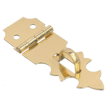 Ace Satin Brass Brass Decorative Hasp 5/8 in. 1-7/8 in. 1 pk