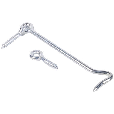 Ace 6 in. L Zinc Gate Hook and Eye 1 pk