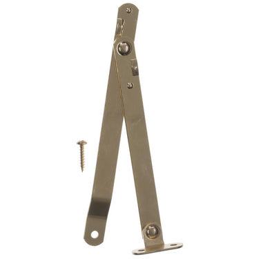 Ace Bright Brass Folding Support Mount 9/16 in. 6.5 in. 1 pk