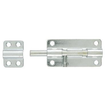 Ace 4 in. L Zinc-Plated Steel Barrel Bolt 1 pk