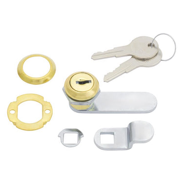 Ace Bright Brass Yellow Brass Cam Lock