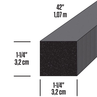 M-D Building Products Gray Foam Weatherseal For Air Conditioners 42 in. L X 1.25 in.