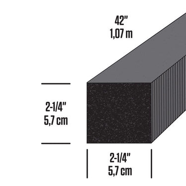 M-D Building Products Gray Foam Weatherseal For Air Conditioners 42 in. L X 2.25 in.
