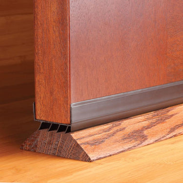 M-D Building Products Brown Vinyl U-Shaped Bottom For Doors 36 in. L X 1.13 in.