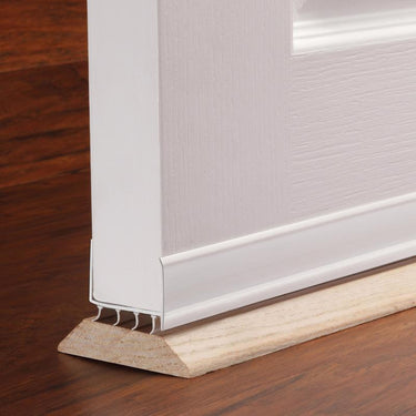 M-D Building Products White Vinyl U-Shaped Bottom For Doors 36 in. L X 1.13 in.