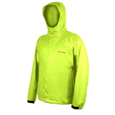 Grundens Neptune Hooded Jacket (Hi-Vis Yellow) Size M