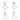 Ace Medium White Steel 1.375 in. L Cup Hook 10 lb 4 pk
