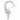 Ace Small White Steel 1.9375 in. L Cup Hook 25 lb 3 pk