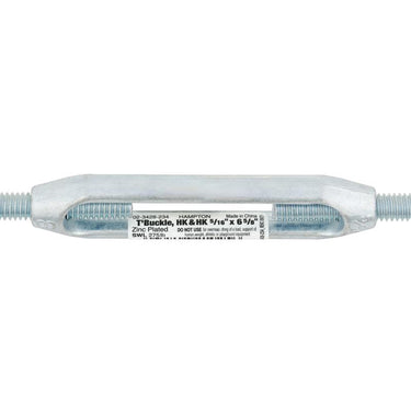 Hampton Zinc-Plated Aluminum/Steel 0.268 in. D Turnbuckle 275 lb 6-5/8 in. L