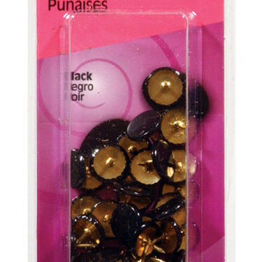 HILLMAN Anchor Wire 0.375 in. L Black Steel Thumb Tacks 40 pk
