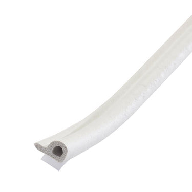 M-D Building Products White EPDM Rubber Foam Weather Stripping Tape For Doors and Windows 204 in. L