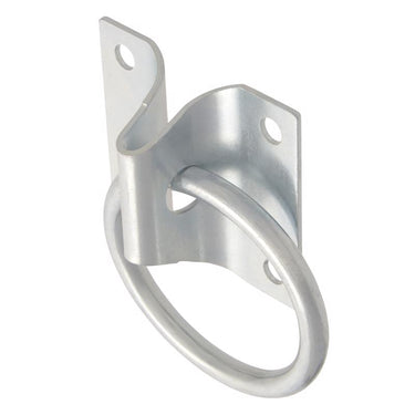 Hampton Small Zinc-Plated Silver Steel 1.875 in. L Hitching Ring 250 lb 1 pk